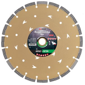 Disc diamantat ROAD, pentru asfalt/beton, 300x25.4 mm