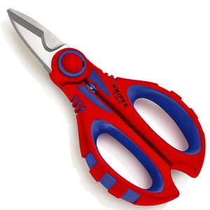 Foarfeca de electrician Knipex, cu functie de sertizare, 160mm