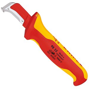 Cutit pentru dezizolat VDE,  lama 38 mm, blister