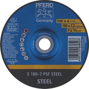 Disc pentru slefuire / polizare metal, 178 x 22.2 x 7 mm