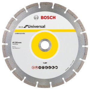 Disc diamantat ECO Universal, pentru beton, 230x22.2 mm