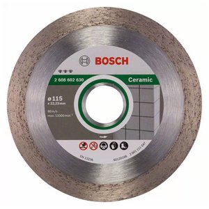 Disc diamantat pentru ceramica/gresie, 115x22.23 mm