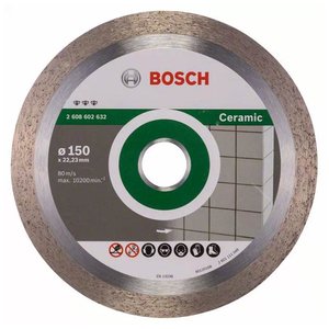 Disc diamantat pentru ceramica/gresie, 150x22.23 mm