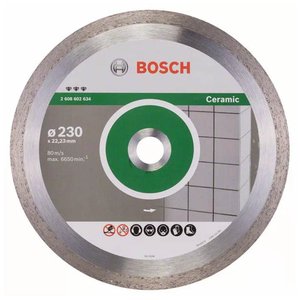 Disc diamantat pentru ceramica/gresie, 230x22.23 mm