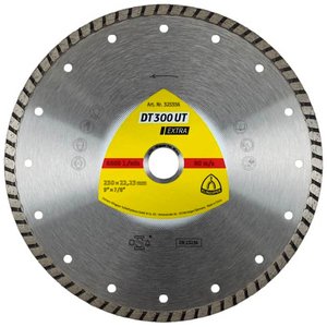 Disc diamantat DT300UT Extra, pentru materiale de santier, 230x22.23 mm