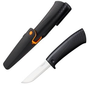 Cutitul constructorului cu ascutitor Fiskars, 227 mm, 96 g