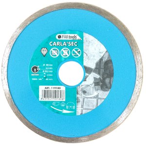 Disc diamantat CARLA SEC, pentru ceramica, 125x22 mm