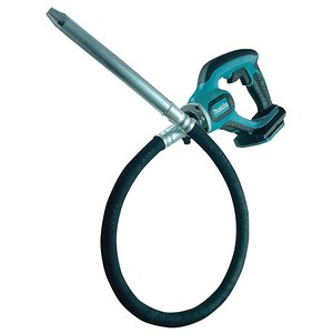 Vibrator de beton cu acumulator MAKITA DVR450Z, 18V, SOLO, lungime lance 1,2m