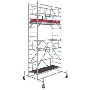 Schela mobila Stabilo S10 0,75 x 2m, aluminiu, inaltime lucru 5,4m