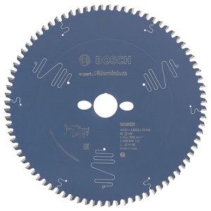 Disc placat pentru circular, 254 x 30 mm, 80 dinti, Expert for Aluminiu