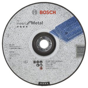 Disc pentru slefuire / polizare metal, tip Expert for Metal, 230 x 22.2 x 6 mm