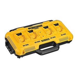 Incarcator rapid cu 4 porturi DEWALT DCB104-QW, pentru acumulatori XR Li-Ion (10.8, 14.4 si18 V) si XR FlexVolt