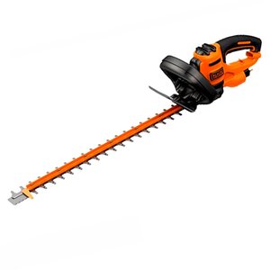 Foarfeca electrica pentru tuns gardul viu Black & Decker BEHTS451-QS, 550 W, 60 cm, 25 mm