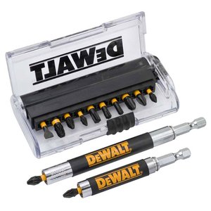 Set 14 accesorii/biti 25 mm, PH/PZ/TX/SL pentru insurubare cu impact, DeWALT tip DT70512T-QZ