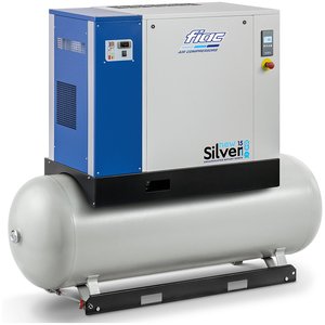 Compresor cu surub si uscator NEW SILVER+D 15/500, 10 bar