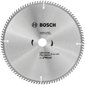 Disc placat pentru circular, 305 x 30 mm, 100 dinti, Eco for Wood