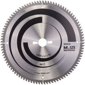 Disc pentru circular, 300 x 30 x 3.2 mm, 96T dinti, Multi Material