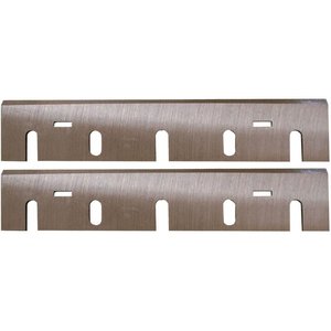 Set 2 cutite pentru rindea, 170 mm, reascutibile, cu carburi metalice, D-63666