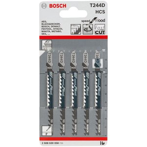 Panza fierastraie verticale, pentru lemn, T244D, 100 mm, set 5 buc.