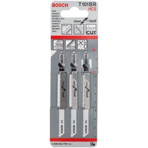 Panza fierastraie verticale, pentru lemn, T101BR, 100 mm, set 3 buc.