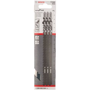 Panza pentru fierastraie verticale, pentru lemn, T744D, 3 buc