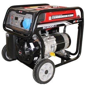 Generator de curent monofazat, pornire electrica, 5.5 kVA, tip SC 6000E