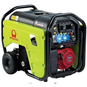 Generator de curent monofazat, pornire electrica, 6.4 kW, tip S8000 + CONN +AVR +DPP