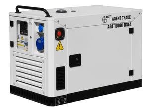 Generator de curent monofazat, diesel, pornire electrica, 9,6 kW, tip AGT 10001 DSEA + ATS 22s