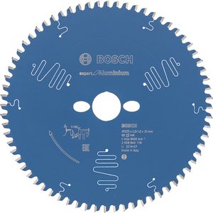 Disc placat pentru circular, 225 x 30 mm, 68 dinti, Expert for Aluminiu