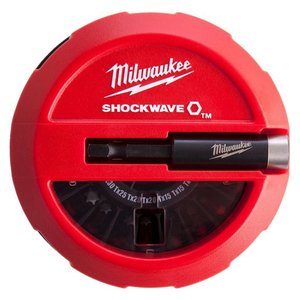 Set 15 biti Shockwave, tip Impact Duty, Milwaukee