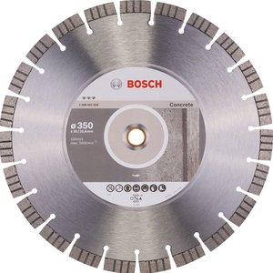 Disc diamantat Best, pentru beton, 350x20/25.4 mm