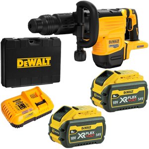 Ciocan rotopercutor/demolator 10 kg SDS-Max cu 2 acumulatori 54V 2x9.0Ah, DeWalt tip DCH892X2-QW