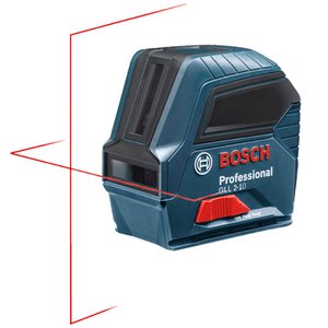 Nivela laser cu linii Bosch, tip GLL 2-10, fara functie receptor