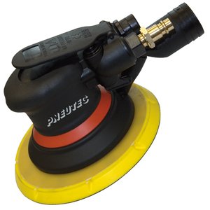 Slefuitor cu excentric si control al vitezei de rotatie taler, fara ulei, cu legare la aspiratie centralizata, 150 mm, 11000 rpm , PNEUTEC tip UT8773