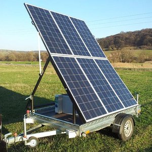 Generator Solar Mobil TEHNIK model GSM 900-12000