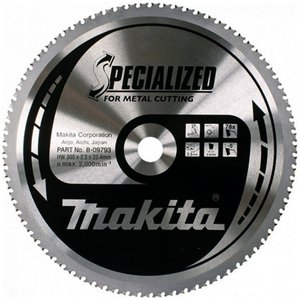 Disc (panza) de taiere pentru fierastrau circular, 305x25.4 mm, 78 dinti (taiere fina), pentru metal, Makita