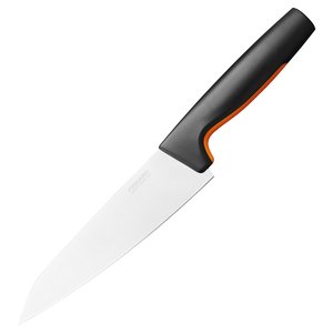 Cutitul bucatarului mediu, Fiskars, Functional Form, lama inoxidabila, 16.9 cm