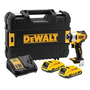 Masina de insurubat cu impact 12V Li-Ion XR, 2x2 Ah, DEWALT tip DCF850D2T-QW