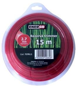 Rezerva trimmer 2.7x15m rosie Energo