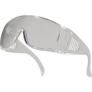 Ochelari de protectie monobloc din policarbonat, lentile transparente, tip PITON 2 CLEAR