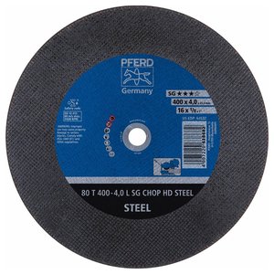 Disc abraziv pentru debitat/taiat metal, 400x25.4x4.0 mm A 30 L SG HD Premium