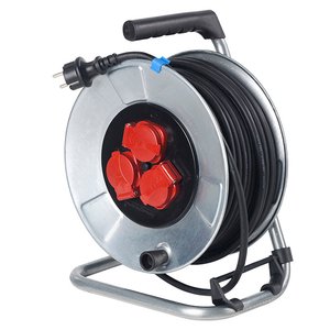 Derulator 3 prize, 3x2.5 / 25m, 3500W, Topelectro
