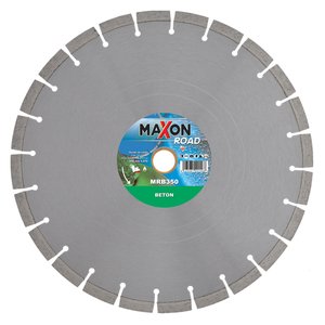 Disc diamantate segmentat pentru beton MAXON ROAD BETON, 350x25,4/30 mm