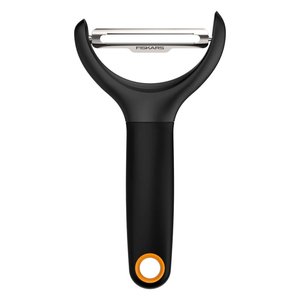 Dispozitiv de curatat legume, Fiskars, FunctionalForm, lama mobila, 151 mm, 40 g