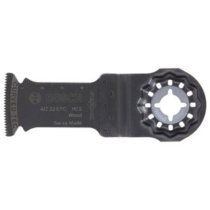 Lama (panza) pentru masini multifunctionale (fierastraie electrice), 50x32mm, tip StarLock HCS AIZ 32 EPC pentru lemn