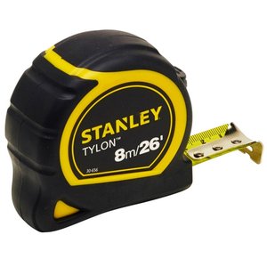 Ruleta TYLON cu protectie cauciuc 8m, Stanley 0-30-656