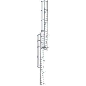 Scara KRAUSE de acces / evacuare / incendiu, aluminiu, 10,92 m