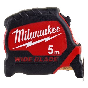 Ruleta Milwaukee premium, banda lata 33mm, 5m