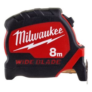 Ruleta Milwaukee premium, banda lata 33mm, 8m