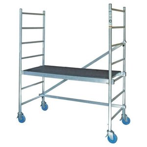 Schela Protec 0,6 x 2m, aluminiu, inaltime lucru 2,9m (0+Roti)